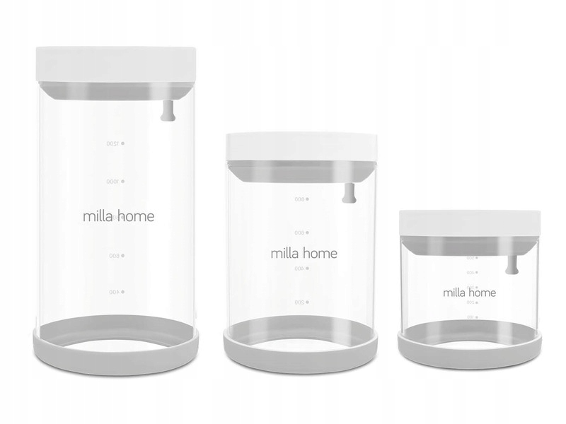Zestaw pojemników na żywność MILLA HOME MKA 112 x3