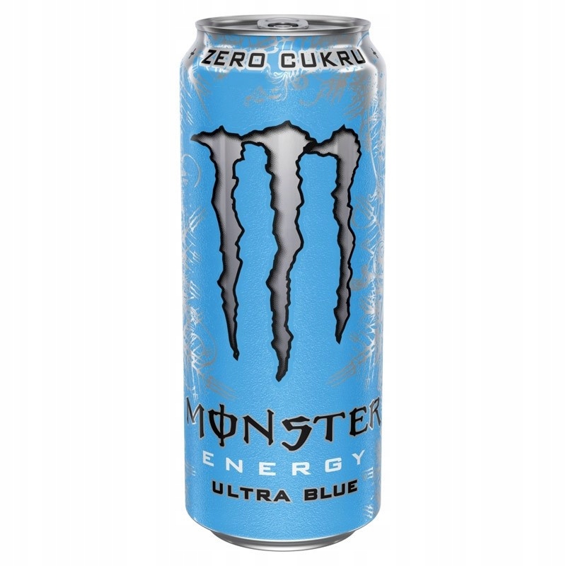 MONSTER ENERGY 500ML ULTRA ZERO BLUE PYSZNY SMAK