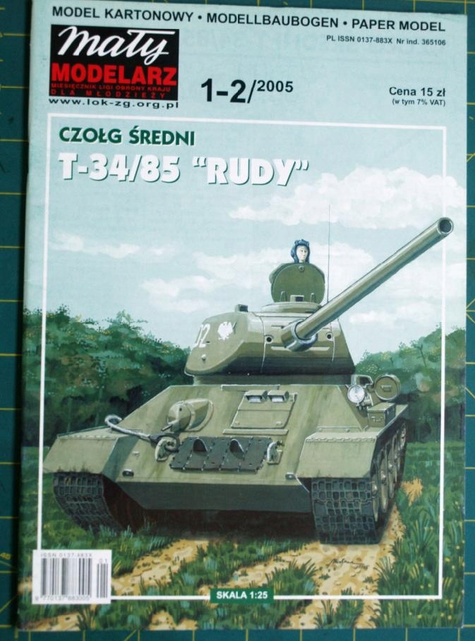 Mały Modelarz 1-2/05 T-34 RUDY