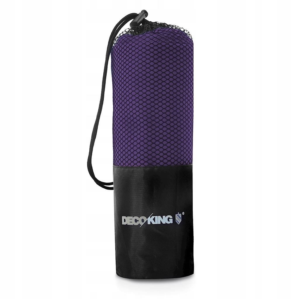 DecoKing RĘCZNIK Z MIKROFIBRY FIOLETOWYPLE 70X140