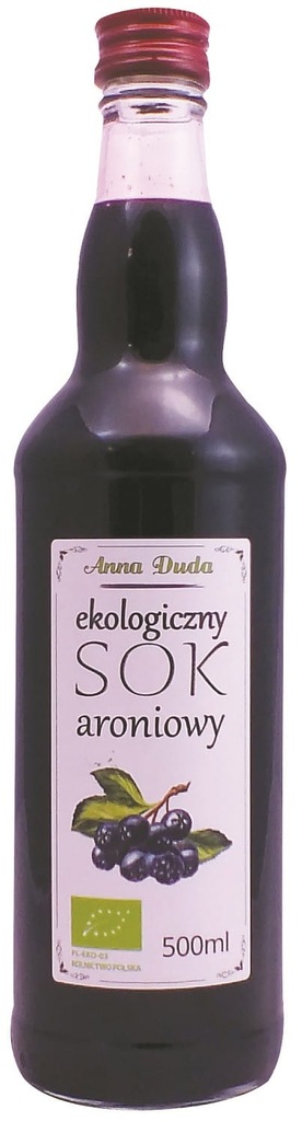 SOK ARONIOWY NFC BIO 500 ml - ANNA DUDA