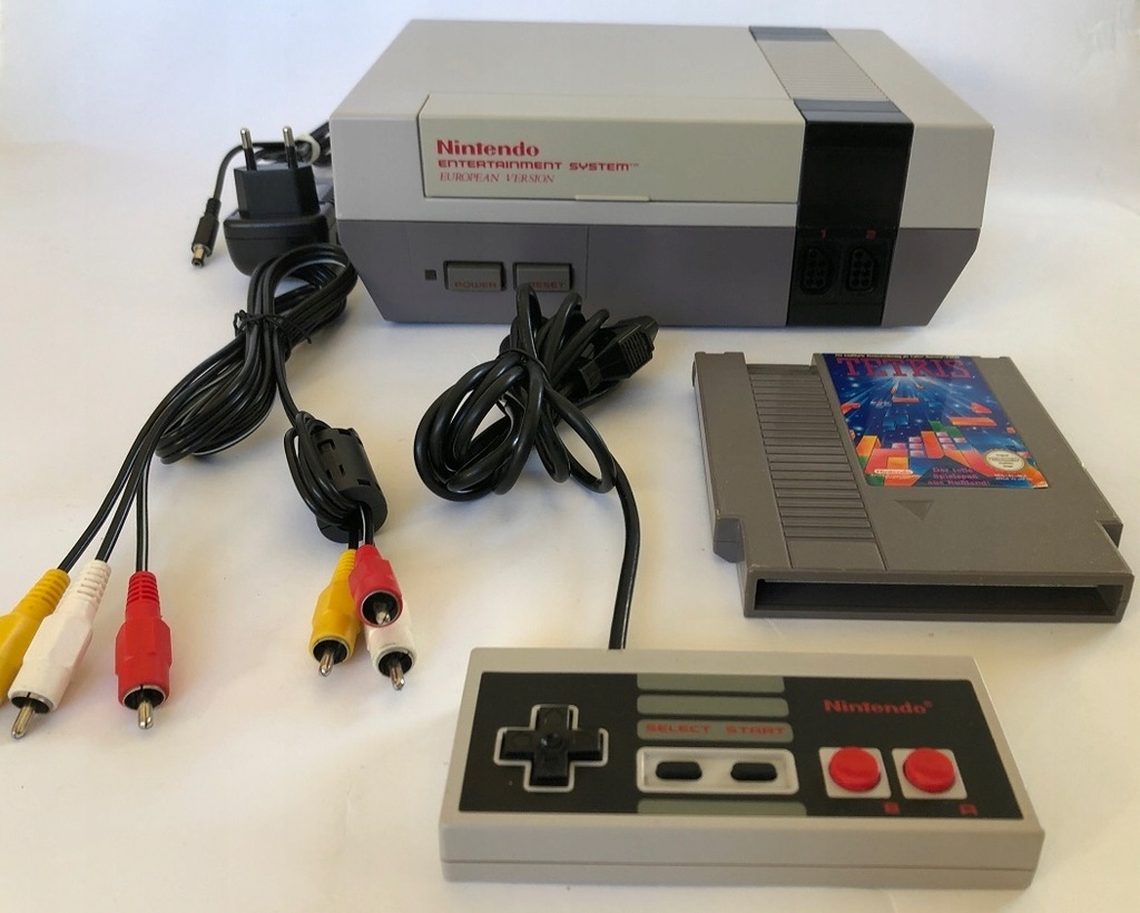 Konsola Nintendo System NES-001 + Tetris * Rarytas