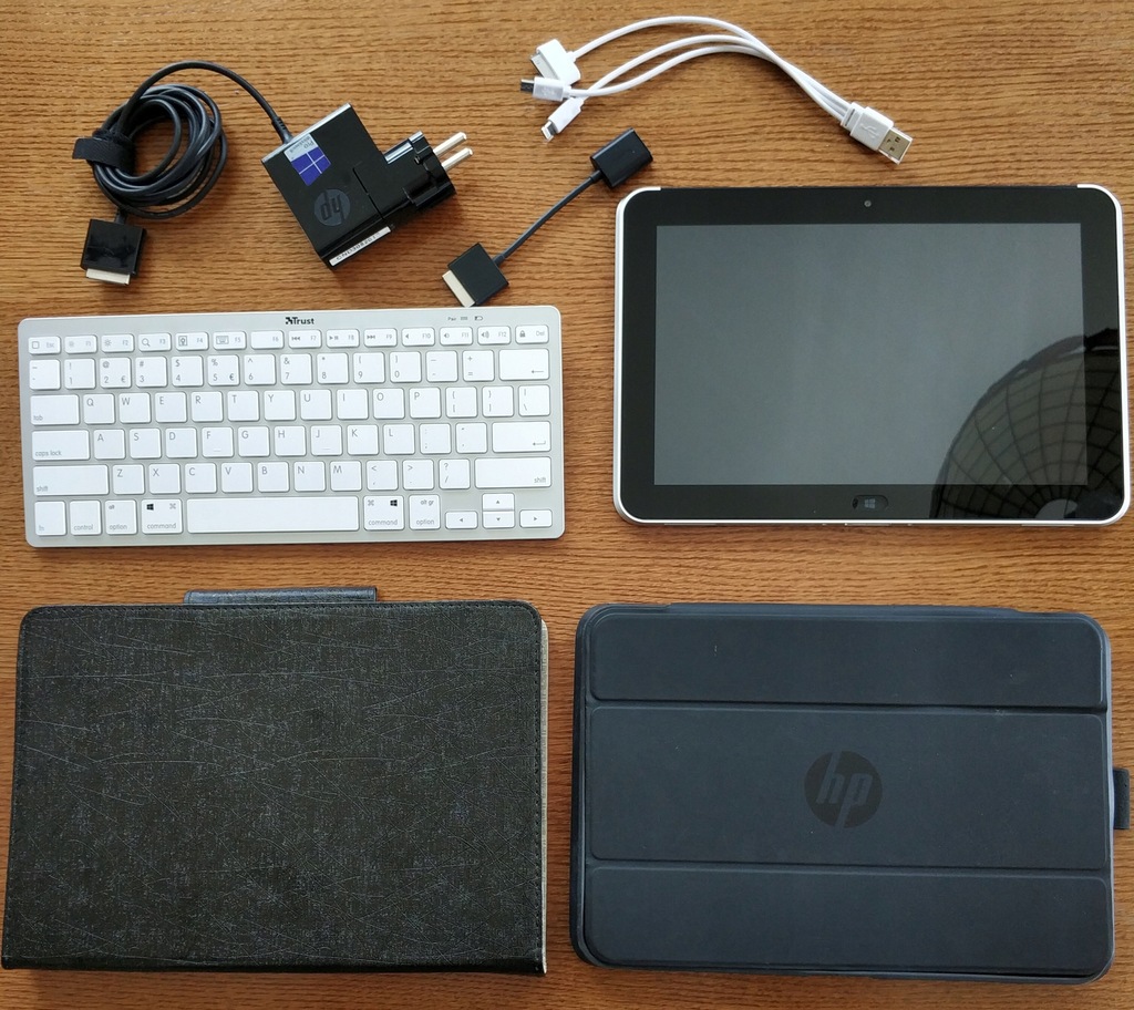 Tablet HP ELITEPAD 900 + 2 x Euti + Zestaw + Kable