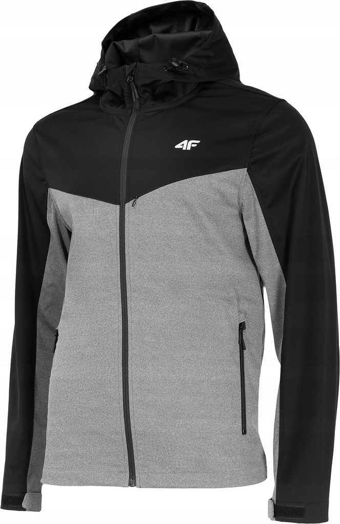 KURTKA SOFTSHELL MĘSKA 4F H4L20 SFM002 CZARNY XXL