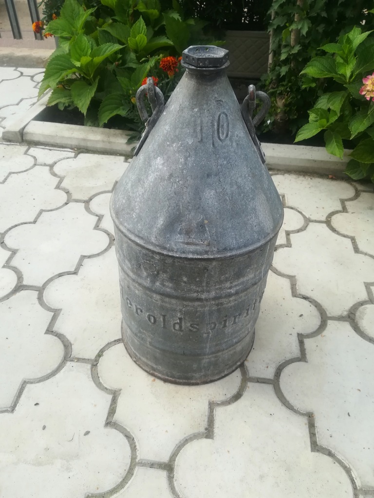 Bańka Kanister Herold Spiritus 10l DRGM