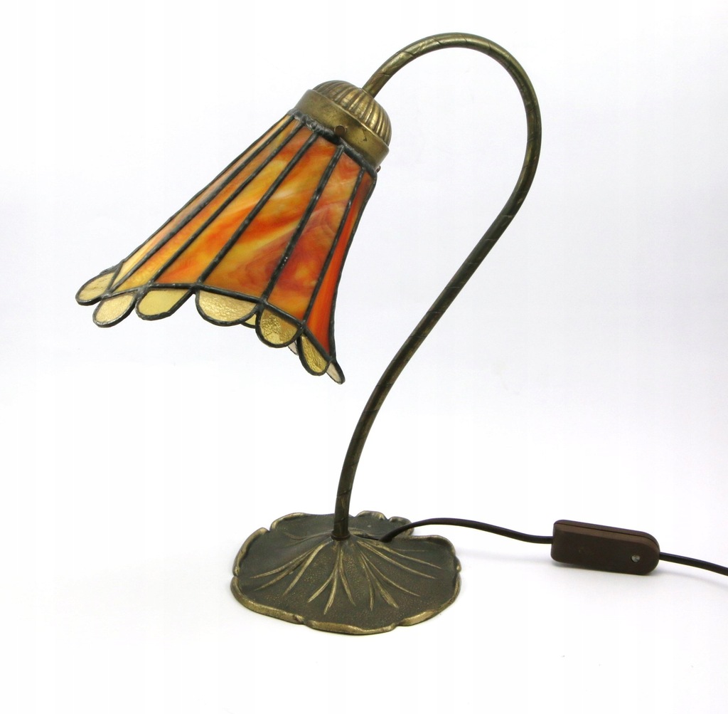 Lampa witrażowa w stylu Tiffany - kwiat 0563