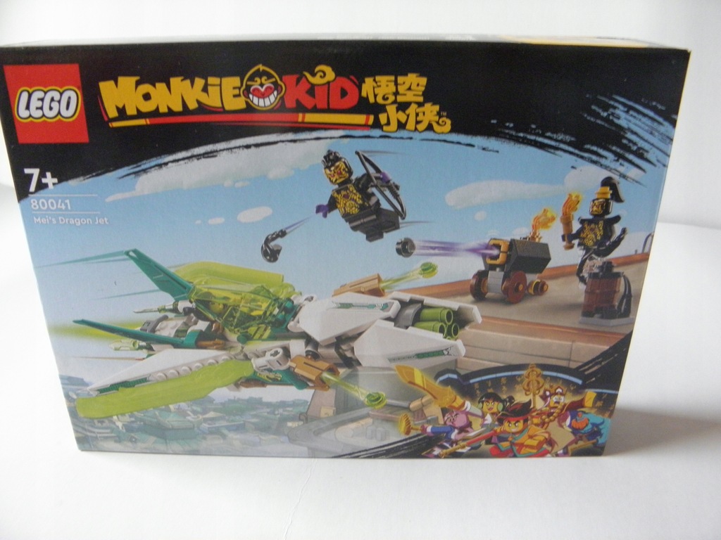 LEGO Monkie Kid 80041 Smoczy odrzutowiec Mei