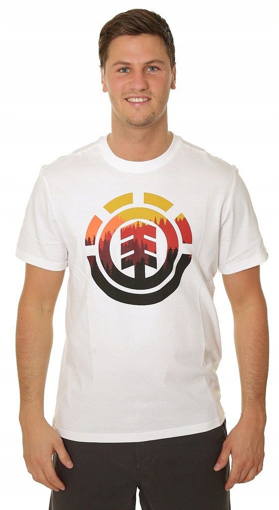 T-shirt Element Glimpse Icon - Optic White