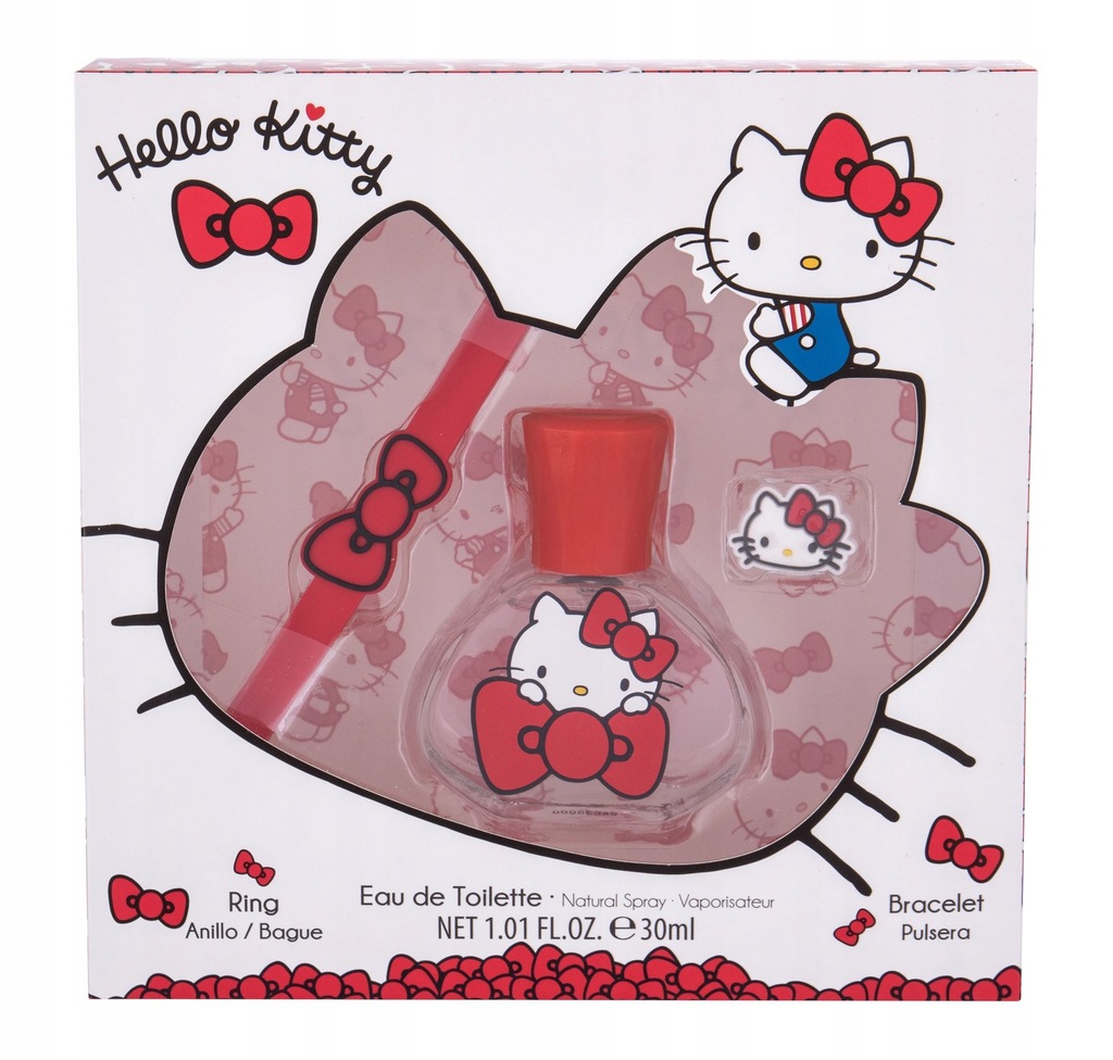 Hello Kitty Woda toaletowa Edt 30 ml + Bransoletka