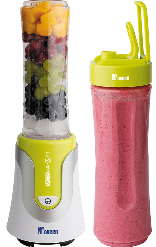 BLENDER SPORTOWY NOVEEN SMOOTHIE SB550 2 BUTELKI 6855476103