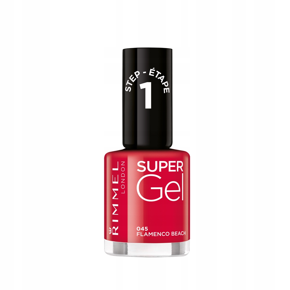 RIMMEL SUPER GEL DO PAZNOKCI 045 FLAMENCO BEACH