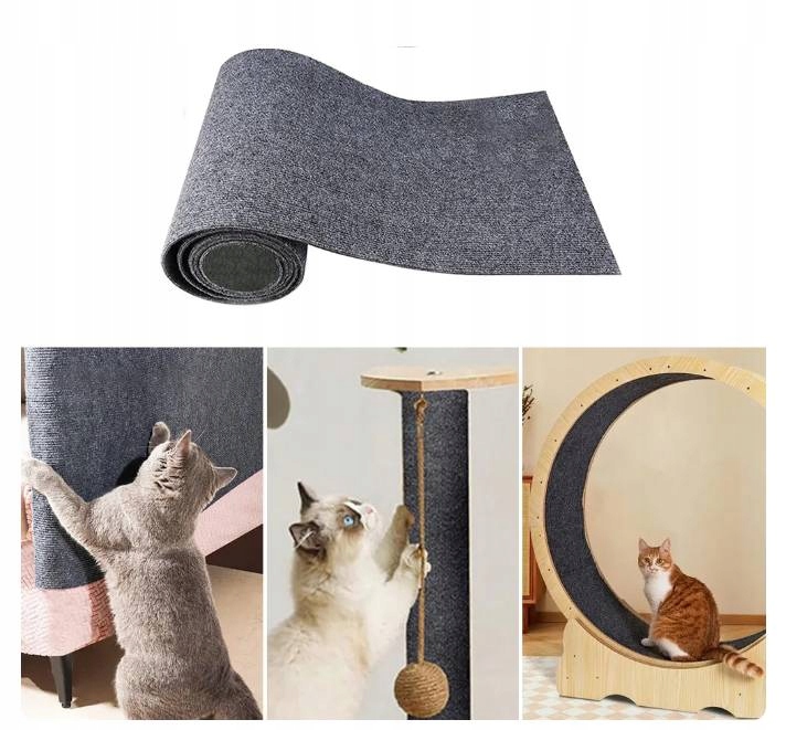 SAMOPRZYLEPNY DRAPAK DLA KOTA OCHRONA MEBLI TRWAŁOŚĆ I JAKOŚĆ 30X100