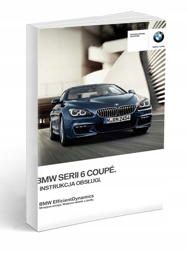 BMW 6 F13 Coupe 6 wersji Instrukcja Obsługi /2017/