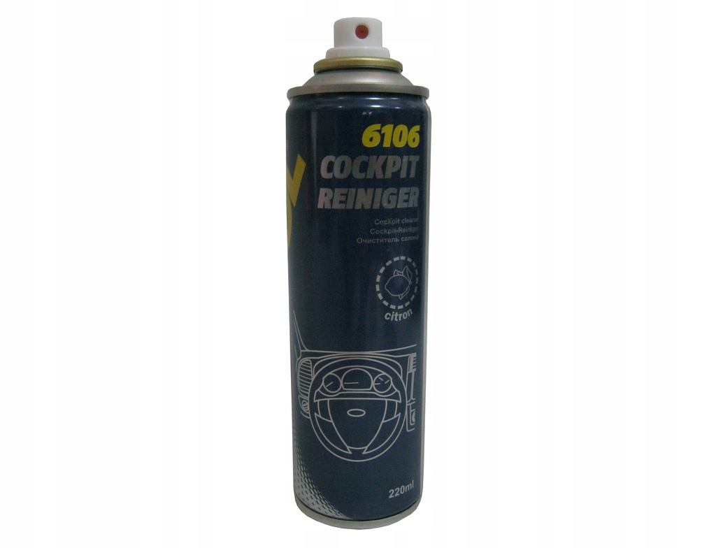 SPRAY PIANKA DO KOKPITU I PLASTIKÓW CYTRYNA 220ML