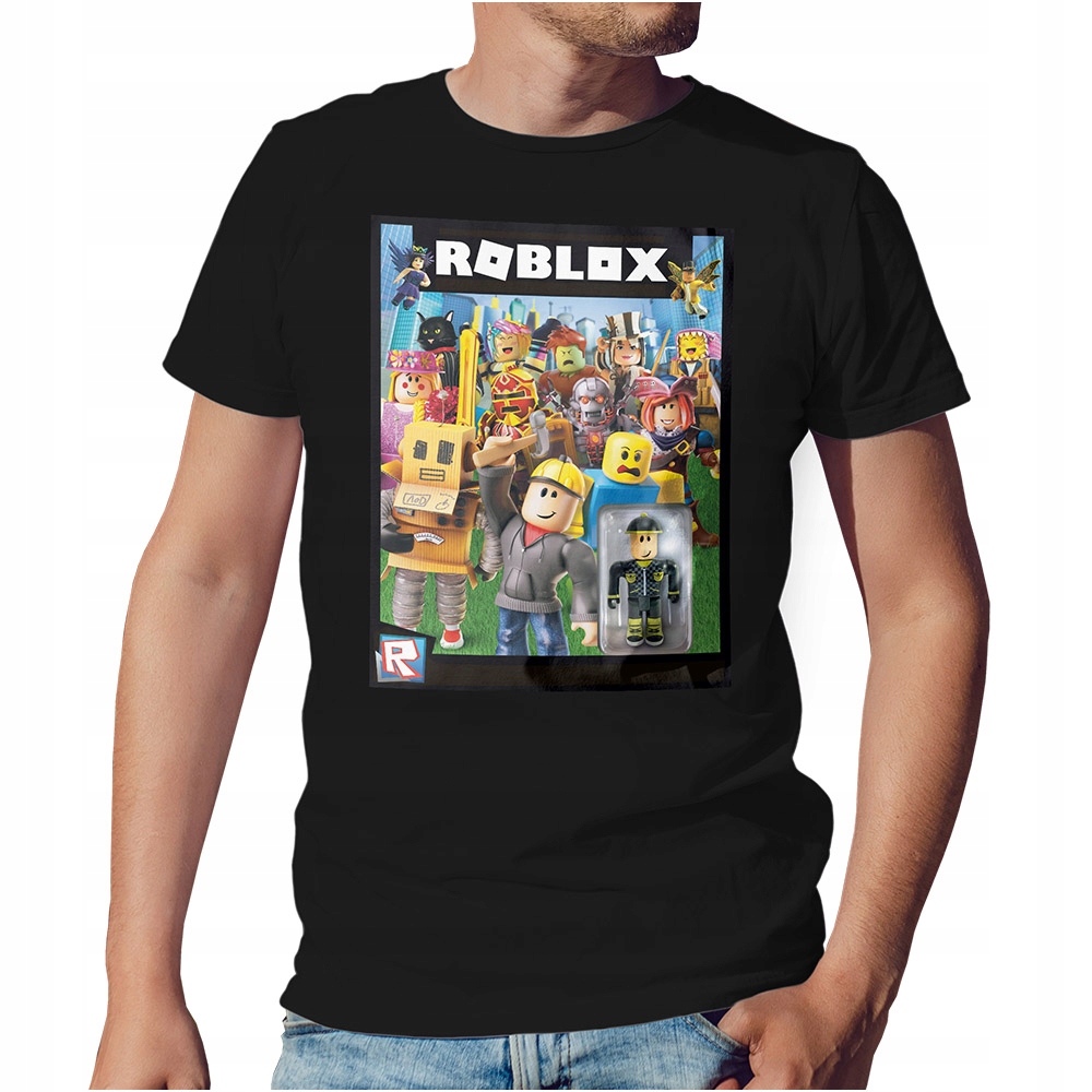 KOSZULKA MĘSKA ROBLOX ROZ. M WZORY