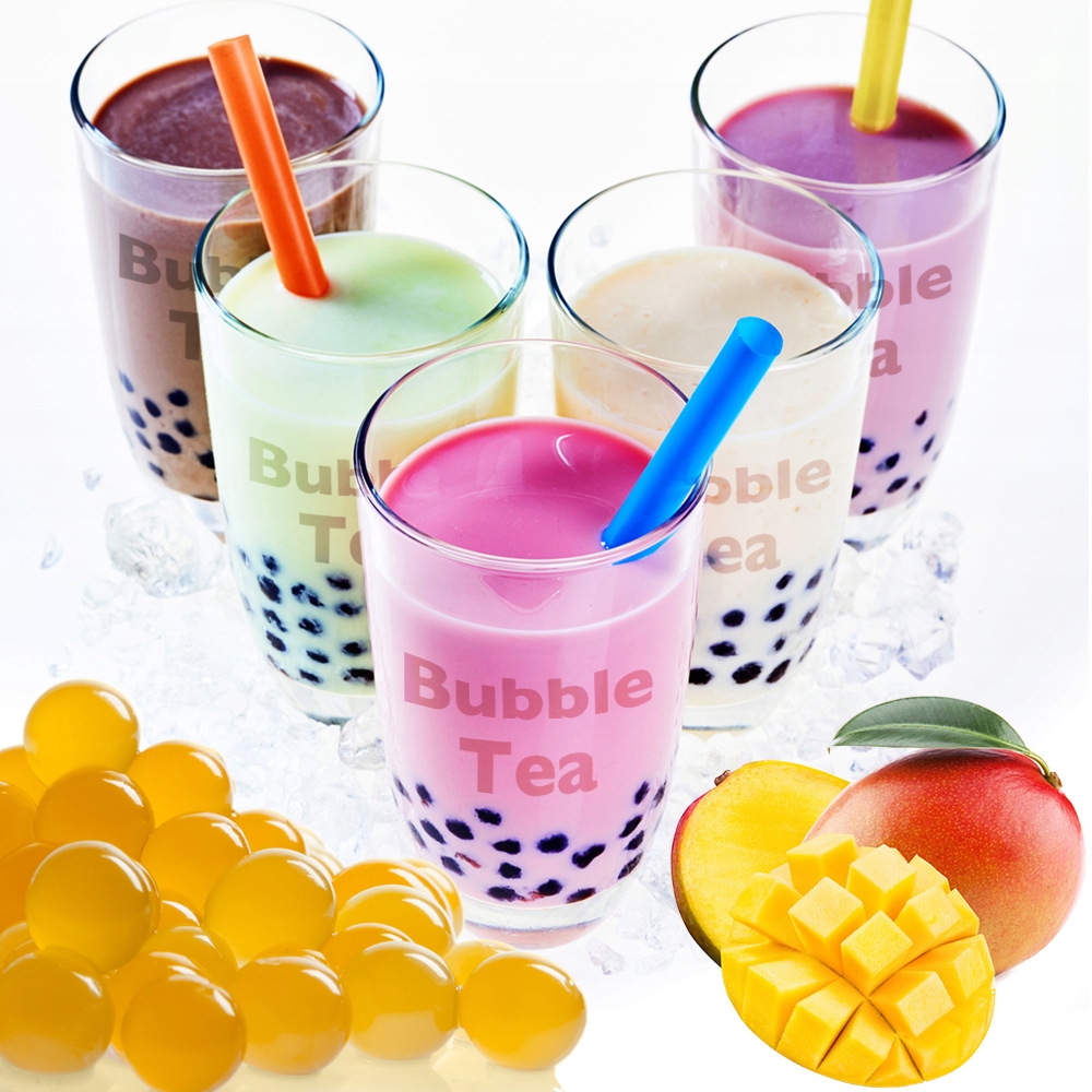 BUBBLE TEA Molekularny Kawior KULKI MANGO 11476591525 oficjalne