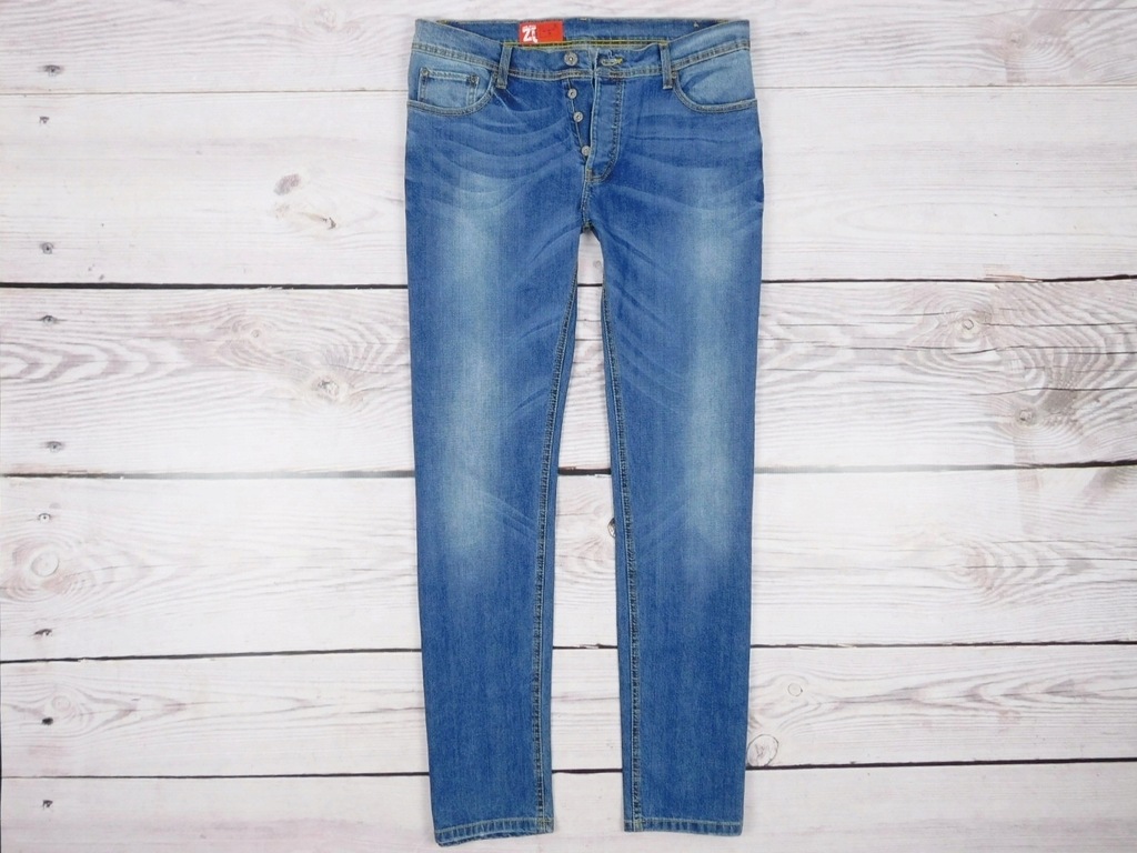 ZARA JEANS__MĘSKIE JEANSY__T46__W35/L34__PAS 90-94