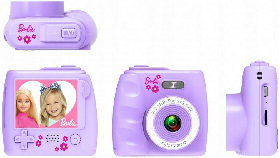 Cyfrowy aparat fotograficzny Barbie niebieski