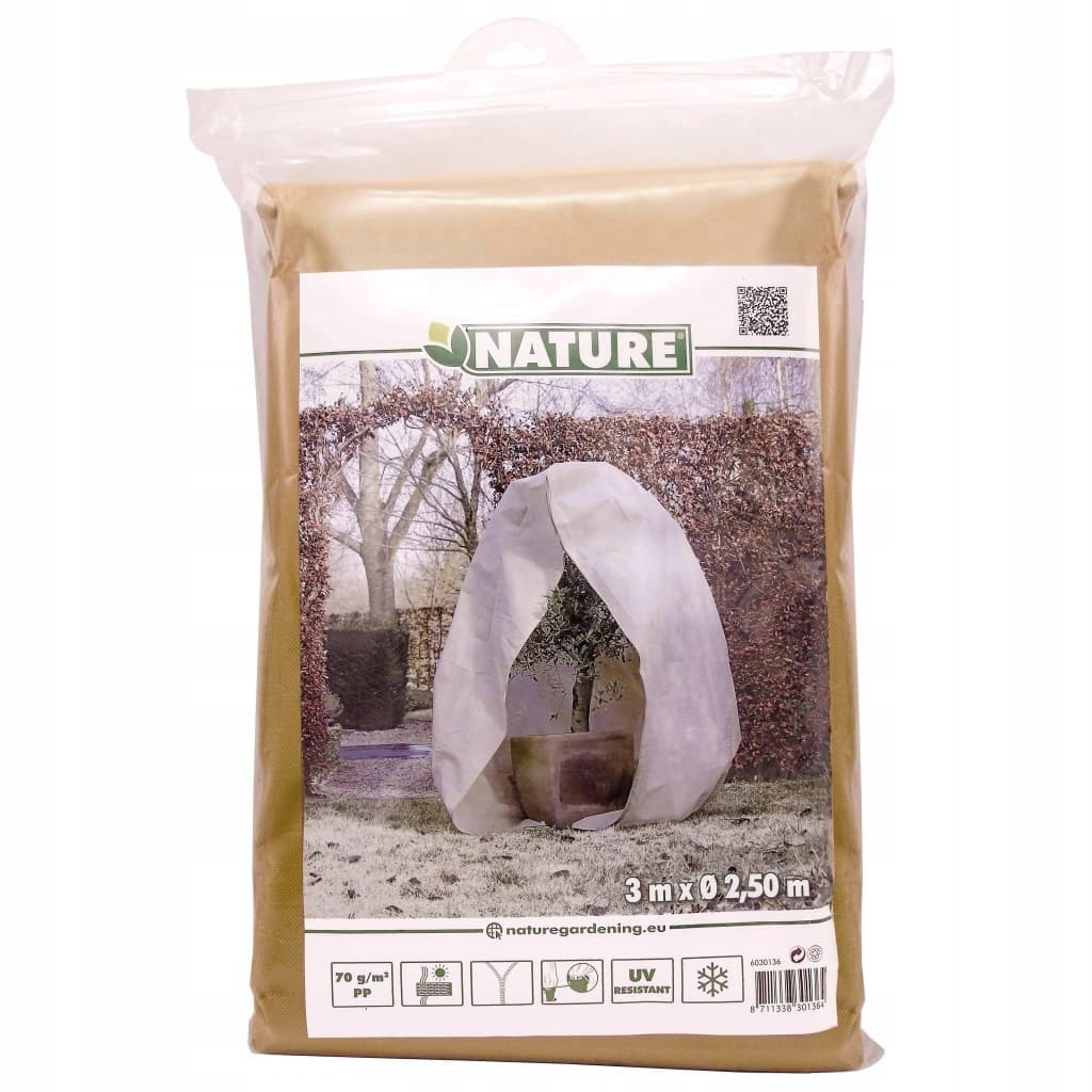 Nature Kaptur ochronny na rośliny z zamkiem, 70 g/