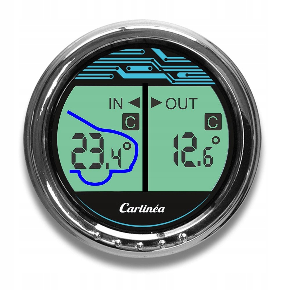 Carlinea 485004 netatmo termometr zewnetrzny wewnetrzny