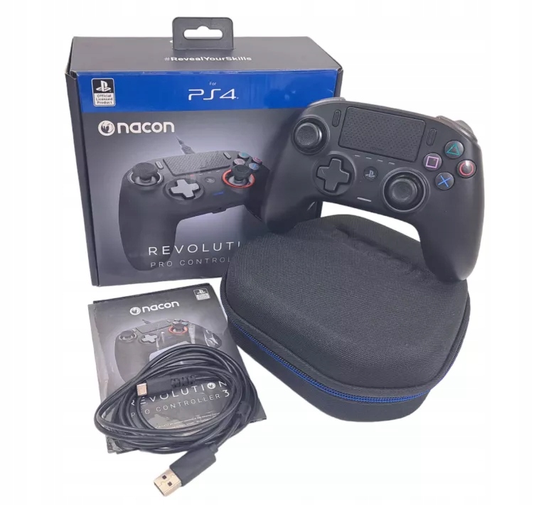 PAD PRZEWODOWY PS4 NACON REVOLUTION PRO 3 CZARNY