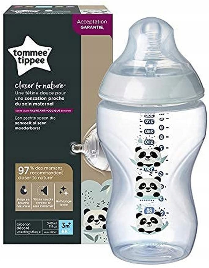 Tommee Tippee Butelka dla Niemowląt 340ml 3m+