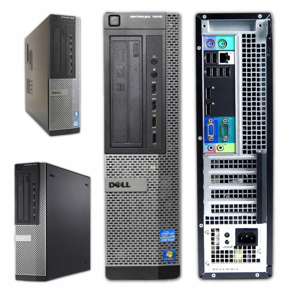 KOMPUTER STACJONARNY PC DELL I5 8GB 1TB SSD W10