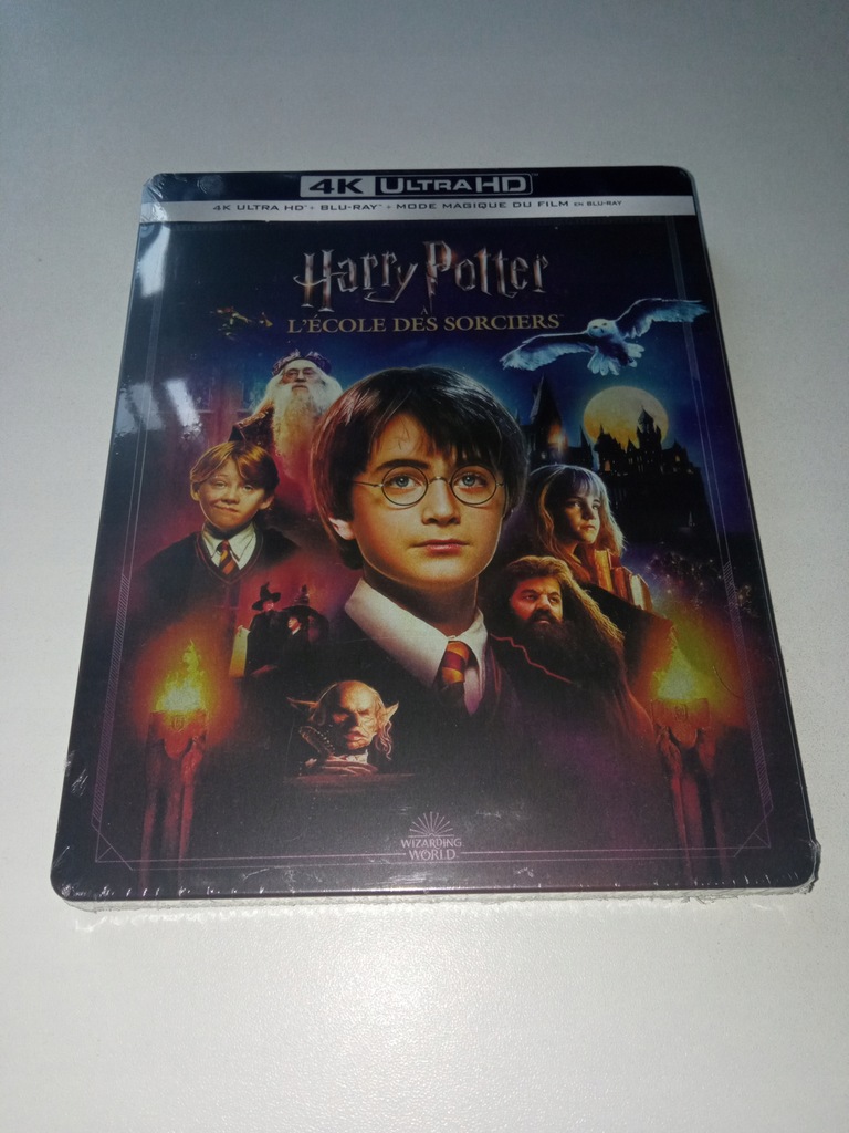 harry potter i kamień filozoficzny 4k + blu-ray PL