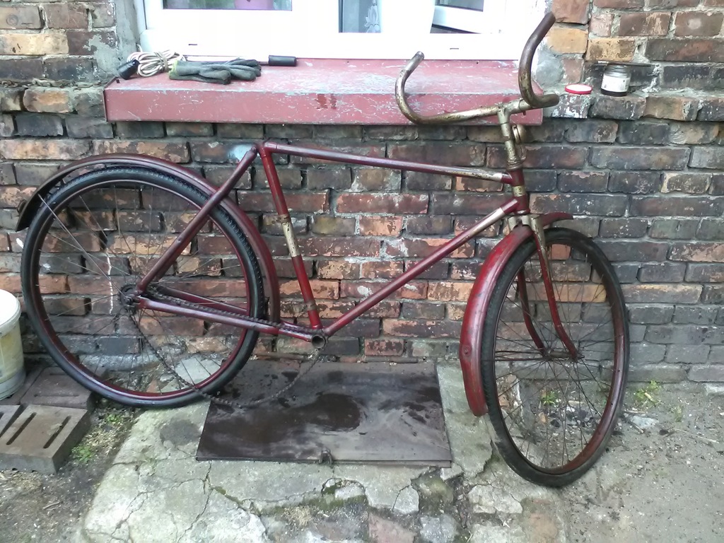 rower zabytkowy numer ramy 39868 8278261505 oficjalne archiwum Allegro
