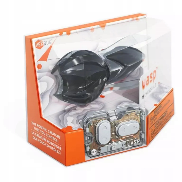 DOSKONAŁY HEXBUG WASP ROBOTYCZNA OSA ROBOT ZDALNIE STEROWANY OWAD SZARA