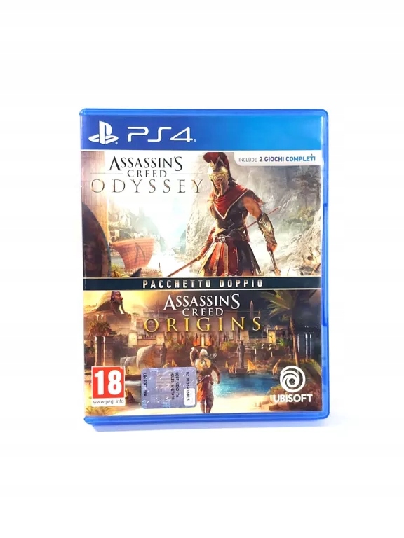 GRA NA PS4 ASSASSIN'S CREED ODYSSEY + CREED ORIGINS