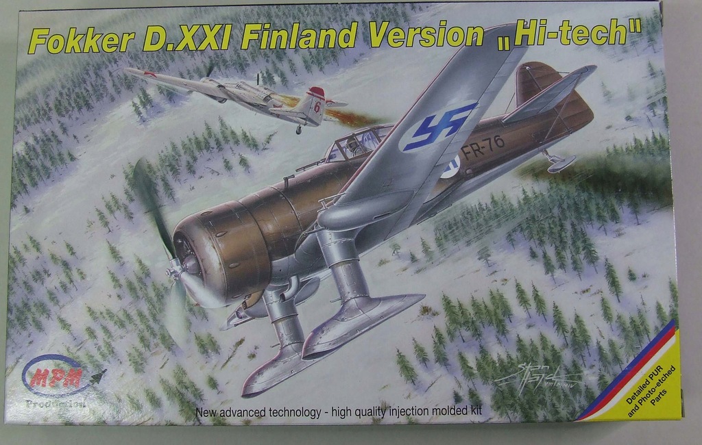 Fokker D.XXI Finland vers. HI-TECH MPM72526 1/72