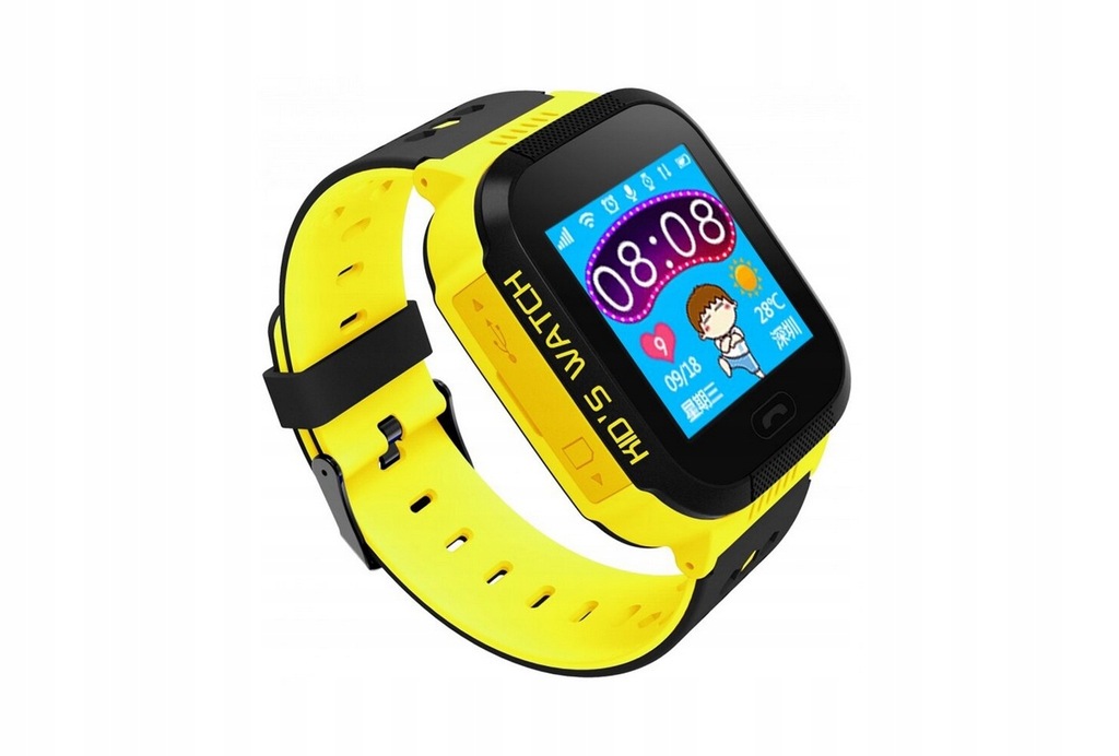 Smartwatch ART Watch Phone Go SGPS-02Y Żółty