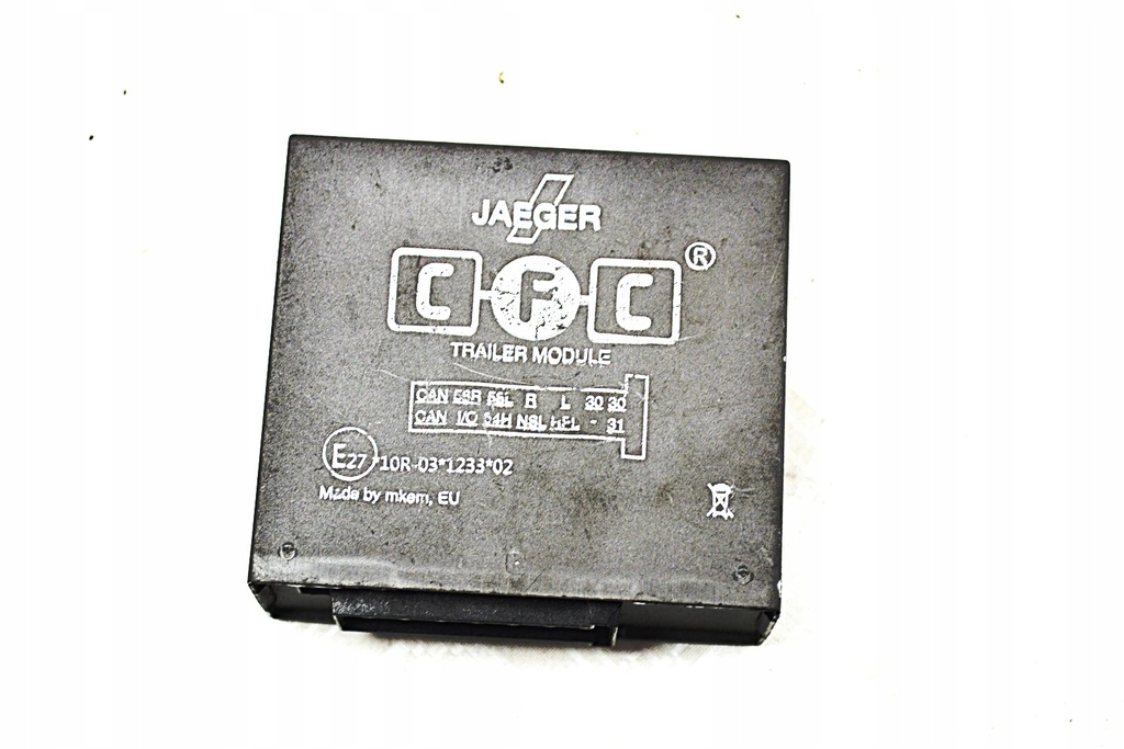 VW B6 MODUŁ HAKA JAEGER CFC E27 10R 03 1233 02 - 9580158342