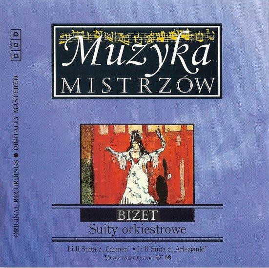 BIZET SUITY ORKIESTROWE MUZYKA MISTRZÓW CD