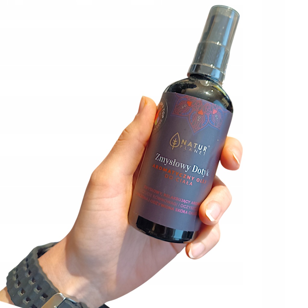 Oliwka naturalna do masażu Olej odżywia ciało Zmysłowy Dotyk 100ml