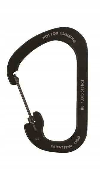 Karabinek Nite Ize Sidelock Carabiner 6 Black