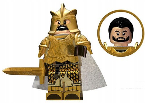 Figurka Meryn Trant Game of Thrones + klocek Lego