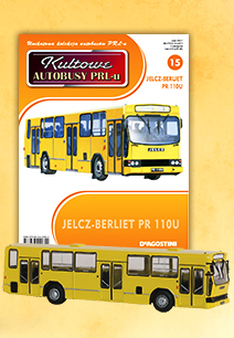 JELCZ BERLIET PR 110 U - Kultowe Autobusy PRL 1:72
