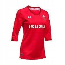 Under Armour Wales WRU koszulka sportowa RUGBY