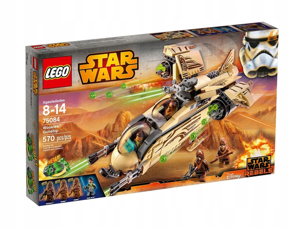 LEGO 75084 Star Wars - Okręt bojowy Wookiee gunship