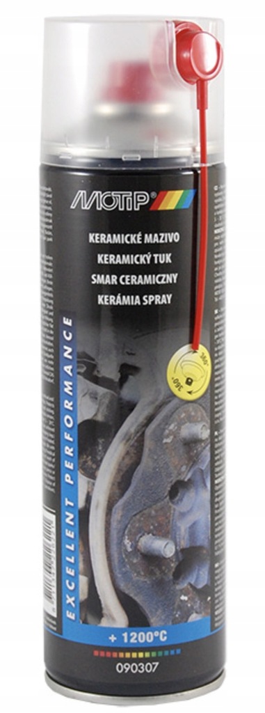 Smar ceramiczny do 1200°C MOTIP spray 500ml