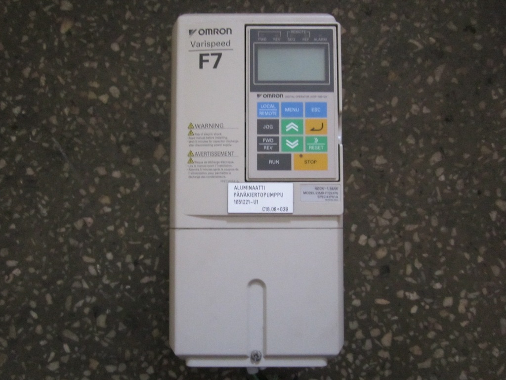 Falownik Omron Varispeed F7 1,5kW