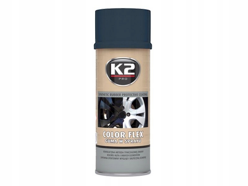 K2 Color Flex carbon 400ml Guma w sprayu