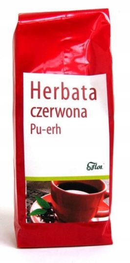 FLOS HERBATA CZERWONA PU-ERH 100g