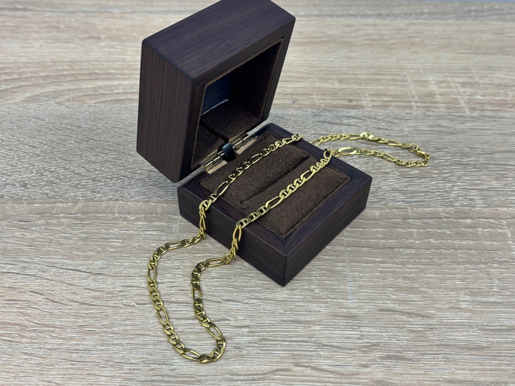 ŁAŃCUSZEK ZŁOTY PRÓBA 333 WAGA 10,40G DŁUGOŚĆ 50CM