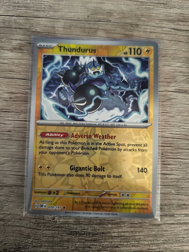 Thundurus (OBF 070) Reverse