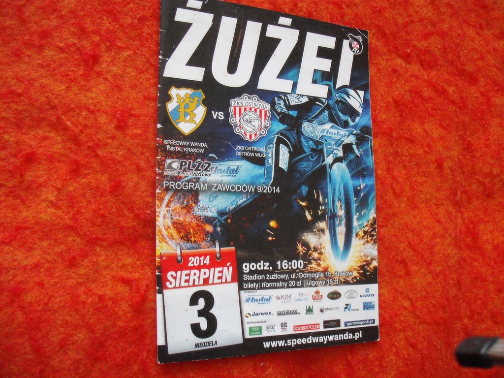 Program żużlowy Wanda Krakow-Ostrovia Ostrów Wlkp.