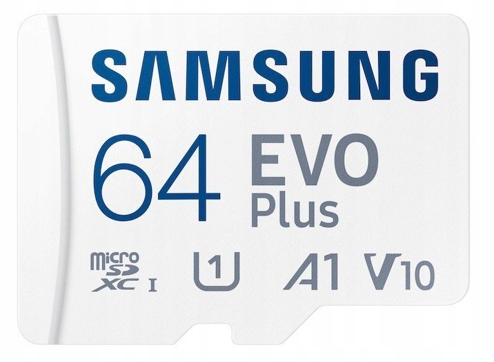 Karta micro SD SAMSUNG EVO Plus 64GB 130MBs