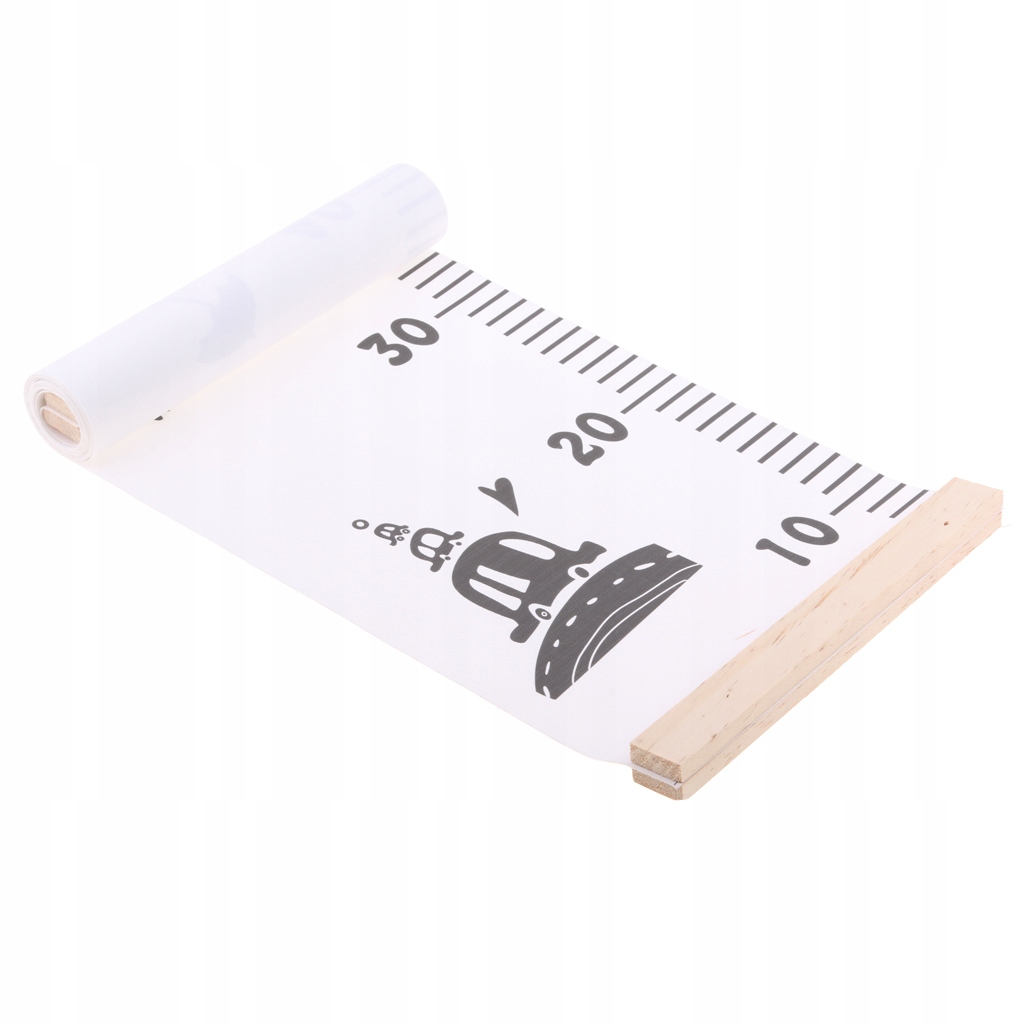 Wall Hanging Chart Roll Ruler For Measure Home Nursery Car